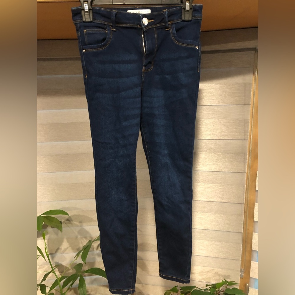 Dark blue super skinny stretch jeans - Primark
- size 4